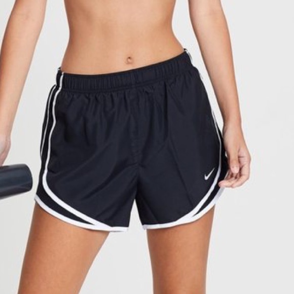 Nike Drifit Navy White Tempo Liner Running Shorts - Picture 4 of 8